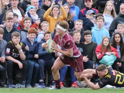​Flashback: The players take on the Melrose Sevens win of 2018