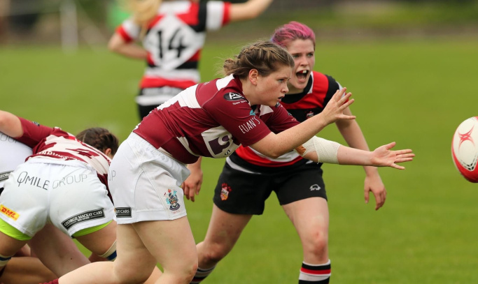 ​Youngster Charlotte enjoying playing in the Premiership