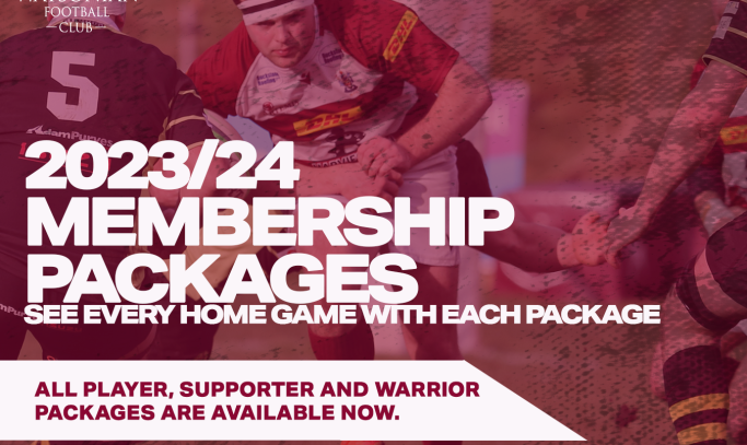 Exciting Membership Packages for 23/24 Available Now