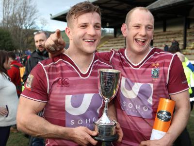 Rory Steele plays 100th game for 1XV